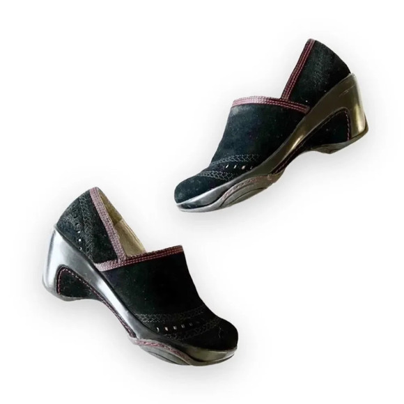 Jeep J41 Adventure On Black Suede Clogs Brooke Women’s‎ 7.5 Soorty Closed Mule - Picture 1 of 10